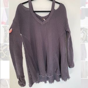 Free People oversized sweater